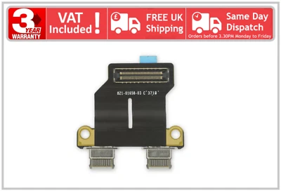 MacBook Air 13" 2018 2019 2020 A1932 A2337 USB Type C  Power Jack Charging Port - Image 1 of 4