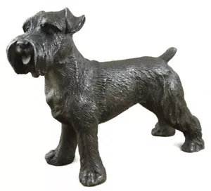 Schnauzer Hund Bronze Ornament - Bild 1 von 1