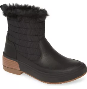 NUEVO MERRELL Haven Bluff Polar Impermeable Textil/Cuero Bota al Tobillo EE. UU. 7 Negro - Imagen 1 de 12