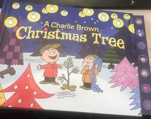 Hallmark A Charlie Brown Christmas Tree Pop-Up Scenes Music & Voices Book - Imagen 1 de 6
