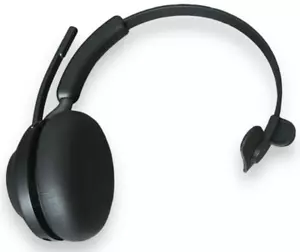 Jabra Evolve2 65 Mono Wireless Headset Only Bluetooth On Ear Headphones Black - Picture 1 of 5