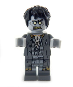 NEW LEGO CLASSIC ZOMBIE MINIFIG minifigure figure ghost undead halloween