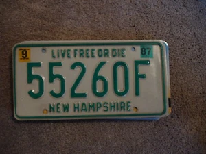 NEW HAMPSHIRE LIVE FREE LICENSE PLATE BUY ALL STATES HERE FREE SHIPPING - Picture 1 of 1