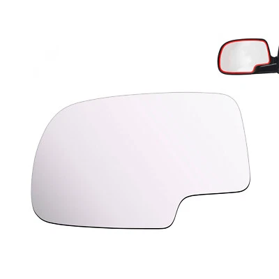 Vidro espelhado substituto para 2000-2006 GMC Yukon XL 1500 2500 driver lado esquerdo plano - Imagem 1 de 4