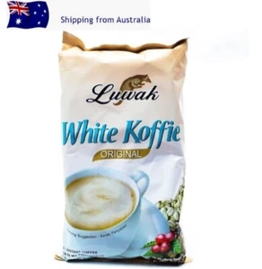 Luwak White Koffie Instant Coffee Original Indonesian Kopi 18 satchets - Picture 1 of 1