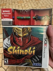 Shinobi w/ Luigi Stylus Bundle | Nintendo 3DS | BRAND NEW SEALED - Picture 1 of 22