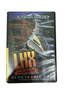 LHX Attack Chopper Sega Mega Drive PAL Game 1992 TESTED EA Air Force Apache - Picture 1 of 3