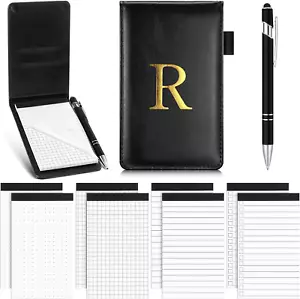 11 Pcs 3 X 5 Inch Small Pocket Notebook with Pen, Mini Pocket Notepad Holder Set - Picture 1 of 11