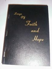 SONGS OF FAITH AND HOPE James Blackwood 1966 Temple Music Nashville