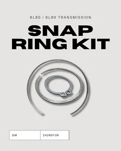 Genuine GM 6L80 / 6L90 Automatic Transmission Retaining Ring Kit 24260139 - Picture 1 of 1