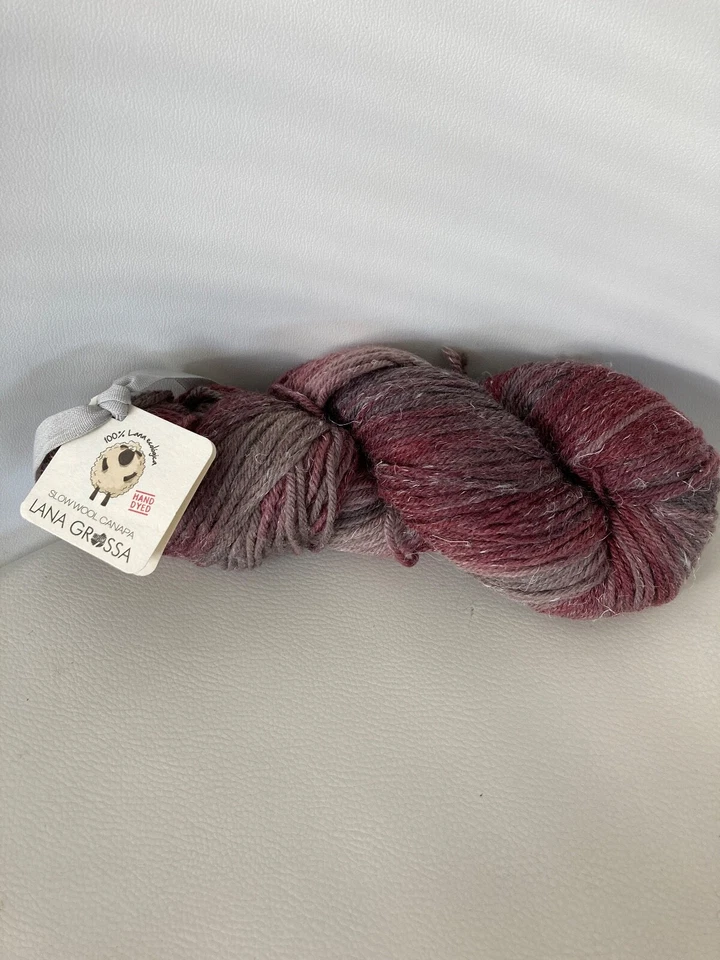 Lana Grossa Slow Wool -Canapa - hand dyed -  100 g - Farbe 103 -  neu! - Bild 1 von 1