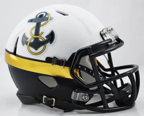 NAVY MIDSHIPMEN NCAA Riddell SPEED Authentic MINI Football Helmet Cover