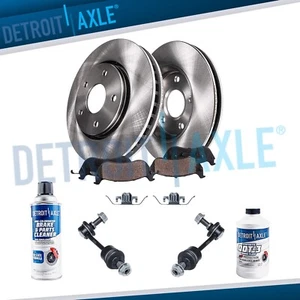Rear Brake Rotors Ceramic Pads Stabilizer/Sway Bar End Links for BMW X5 X6 - Picture 1 of 10