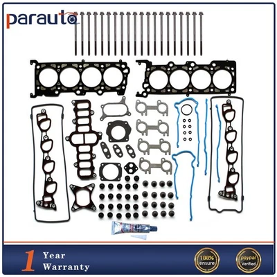 Juego de pernos de junta de cabeza ECCPP para 95-00 Ford Crown Victoria Lincoln Town Car 4,6 L Foto 1 de 4