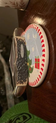 Navaja de Bolsillo Cazador Plegable Borde Diamante Imperial De Colección PROV. R.I. USA Foto 1 de 4