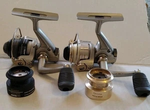 2 Quantum Micro MS00 Spinning Reels With Two Extra Spools - Clean Smooth Spin!!! - Picture 1 of 10