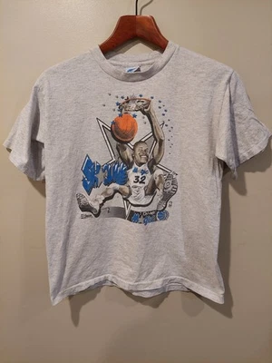 VTG 90s Shaquille O'Neal SHAQ Orlando Magic NBA Salem Caricature Youth 14-16 - Image 1 of 4