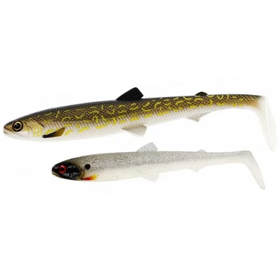 Westin BullTeez Shadtail 18cm 24cm 30cm Hecht Shad Gummifisch Swimbait - Bild 1 von 4