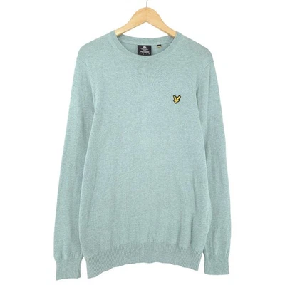 Vintage Lyle & Scott Jumper Sweater Pullover Men Wool Cotton Un1 Size M - Image 1 of 4