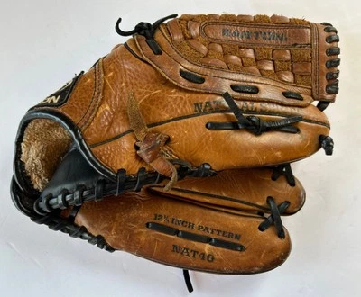 Guante de béisbol Easton Nat 40 serie natural cuero patrón EE. UU. 12 1/4 pulgadas derecho Foto 1 de 4