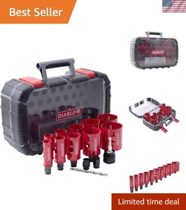 Set seghetto bi-metallo per uso generale - Adatto con Snap-Lock più sistema mandrino... - Foto 1 di 10