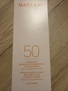Mary Kay Sunscreen Broad Spectrum SPF 50 Face & Body - Picture 1 of 5