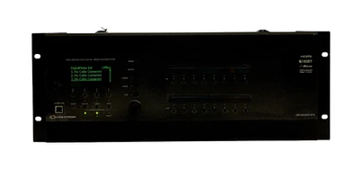 Crestron DM-MD8X8-RPS High Definition Media Switcher (P/N:6504239) w/ DMC Cards - Image 1 of 4