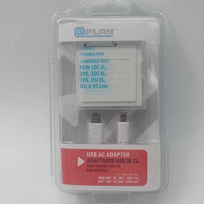 Nintendo 3DS XL 3DS DSi DSi XL & DSi Lite USB AC Adapter Brand New Sealed - Image 1 of 2