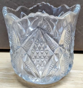 Bellissimo antico cucchiaio EAPG US Glass - #15048 "Pennsylvania" in ottime condizioni usato - Foto 1 di 3