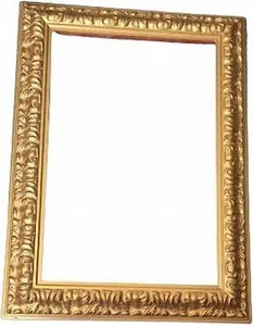 Leerrahmen Bilderrahmen-Holz-Barock-Sondermaße-alle Größen 932-1 Altgold - Bild 1 von 1