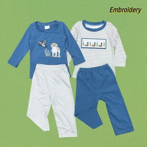 Fall Design Hunting Season Toddler Baby Boys Mallard Duck Outfit - Picture 1 of 9