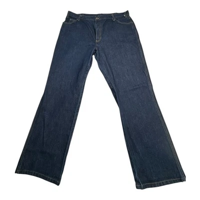 Dickies Men Dark Wash Bootcut Denim Jeans Size 42x32 - Image 1 of 4