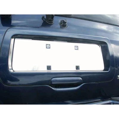 Bisel de matrícula cromado FX de lujo apto para GMC Envoy 2002-2009 Foto 1 de 4