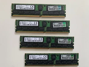128GB Kingston Speicher 4x 32GB DDR4 2400MHz 2Rx4 PC4-19200 ECC RDIMM - Bild 1 von 3