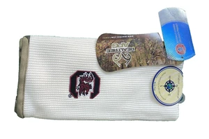 University South Carolina Gamecocks Baby Burp Pad Camo NWT Creative Knitwear - Picture 1 of 2