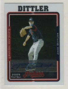 Autografo 2005 Topps Chrome #227 Jake Dittler Cleveland Indians HBV $10 - Foto 1 di 1
