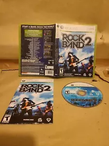 Rock Band 2 (Microsoft Xbox 360, 2008) Complete Tested - Picture 1 of 4