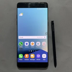 Original Used Phone For Samsung Galaxy SM-N930S 64GB Korean Version Black - Afbeelding 1 van 16