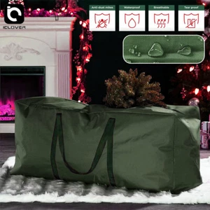 Christmas Tree Storage Bag Xmas Box Container Carry Large Heavy Duty Up To 9ft - Picture 1 of 10