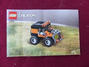 Notice instruction montage : LEGO 31043 CREATOR - Imagen 1 de 3