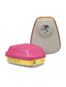 Cartuchos/filtros respiradores 3M P100 filtros orgánicos de vapor/ácido - 1 par - Imagen 1 de 2