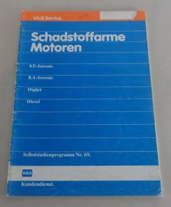 Manual de Taller/Programa 69 VW Golf II Schadstoffarme Motores - Imagen 1 de 1