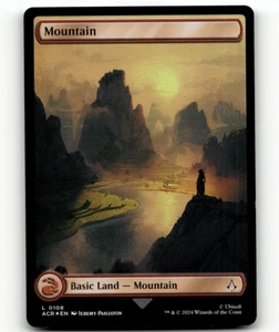 FOIL - MTG Mountain (0108) - Universes Beyond: Assassin's Creed - Picture 1 of 1