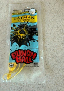 BATMAN RETURNS Punch Ball (1992) -- Juguete vintage sellado - Imagen 1 de 2
