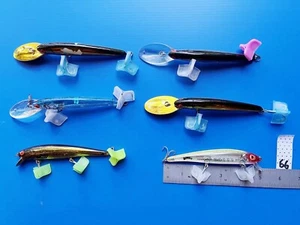 DON'T MISS FISHING THIS YEARS RUN OFF-LONG A BOMBER LURES - DEEP AND SHALLOW (6) - Picture 1 of 4