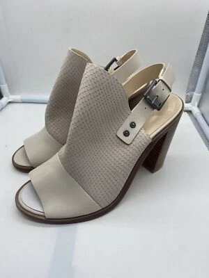 NWPICKENS Nine West "Pickens" Slingback Heels Taupe Size 7.5 - Image 1 of 4