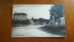 CPA - 16 - ANSAC-SUR-VIENNE - La place et le monument aux morts - Imagen 1 de 2