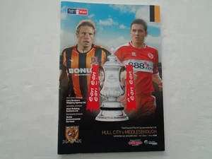 HULL CITY v MIDDLESBROUGH - JANUARY 6th, 2007 - FA CUP 3rd ROUND - plus Ticket - Picture 1 of 3