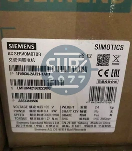 New SIEMENS Servo Motor 1FL6034-2AF21-1AH1 - Picture 1 of 5