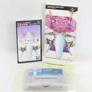 R TYPE III 3 The Third Lightning Super Famicom Nintendo 2932 sf - Picture 1 of 16